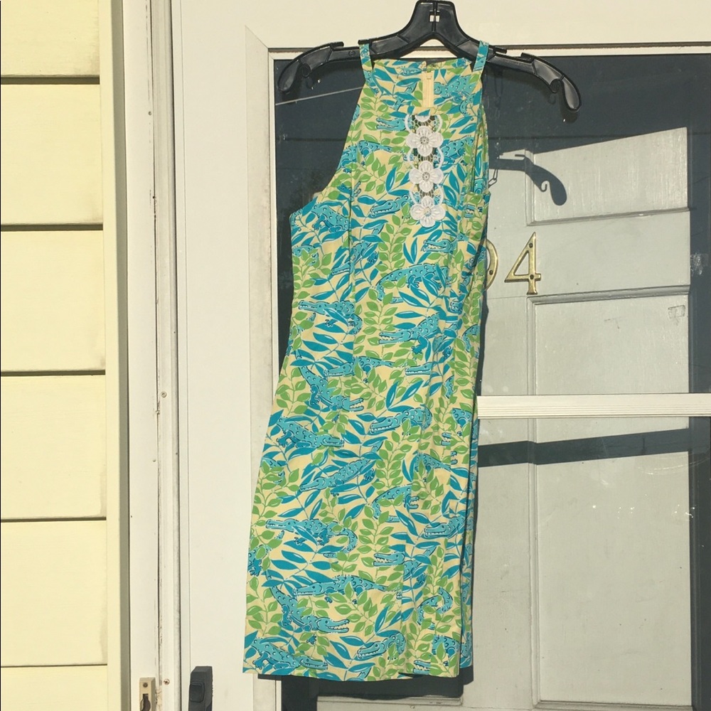 Lilly Pulitzer Sleeveless Floral Mini Dress